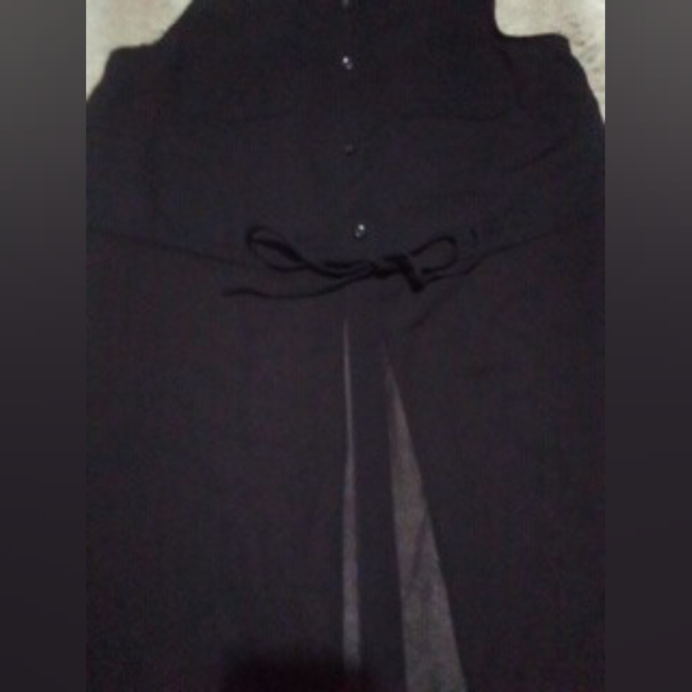 Bcbgeneration Black Sleeveless Button-Front Tunic - image 6